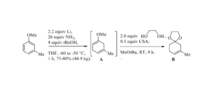 Multikilogram-scale Birch reduction